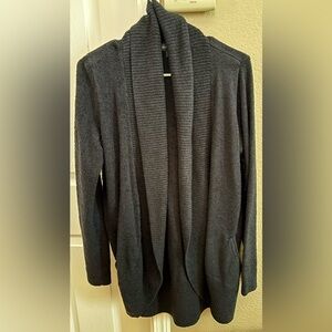 Barefoot Dreams Womens Charcoal Cardigan